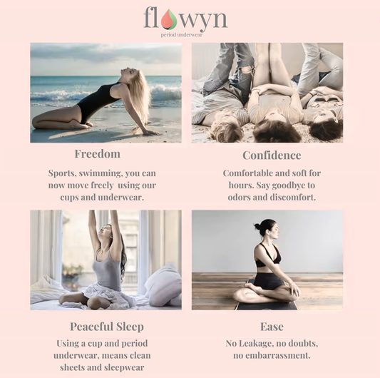 High Rise No Leak Period Underwear Black