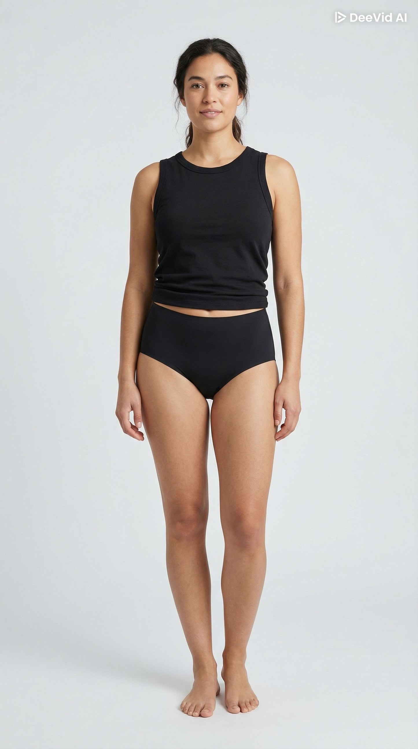 High Rise No Leak Period Underwear Black